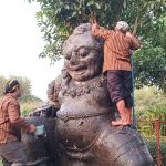 Jamasan Arca Totok Kerot di Kediri, Rawat Warisan Budaya