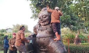 Jamasan Arca Totok Kerot di Kediri, Rawat Warisan Budaya