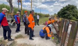 Demi Keselamatan, Perlintasan Liar Jalur Kereta Api di Kediri Ditutup
