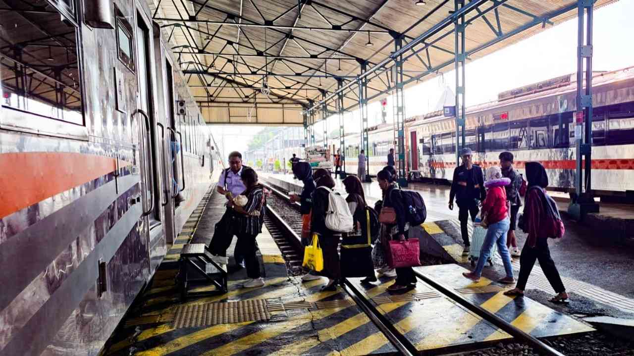 57.383 Pelanggan Gunakan Kereta Api di Kediri Saat Libur Sekolah 2026
