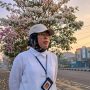 Bunga Tabebuya Mulai Bermekaran, Percantik Sejumlah Ruas Jalan di Kota Kediri