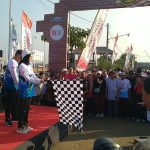 Ribuan Peserta Meriahkan Jalan Santai HUT ke-81 RI di Festival Omah Sawah Kediri