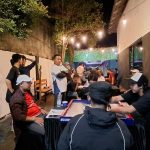 Turnamen Domino Bersama Kapolres Jombang di Pembukaan ZET Cafe