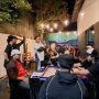 Turnamen Domino Bersama Kapolres Jombang di Pembukaan ZET Cafe