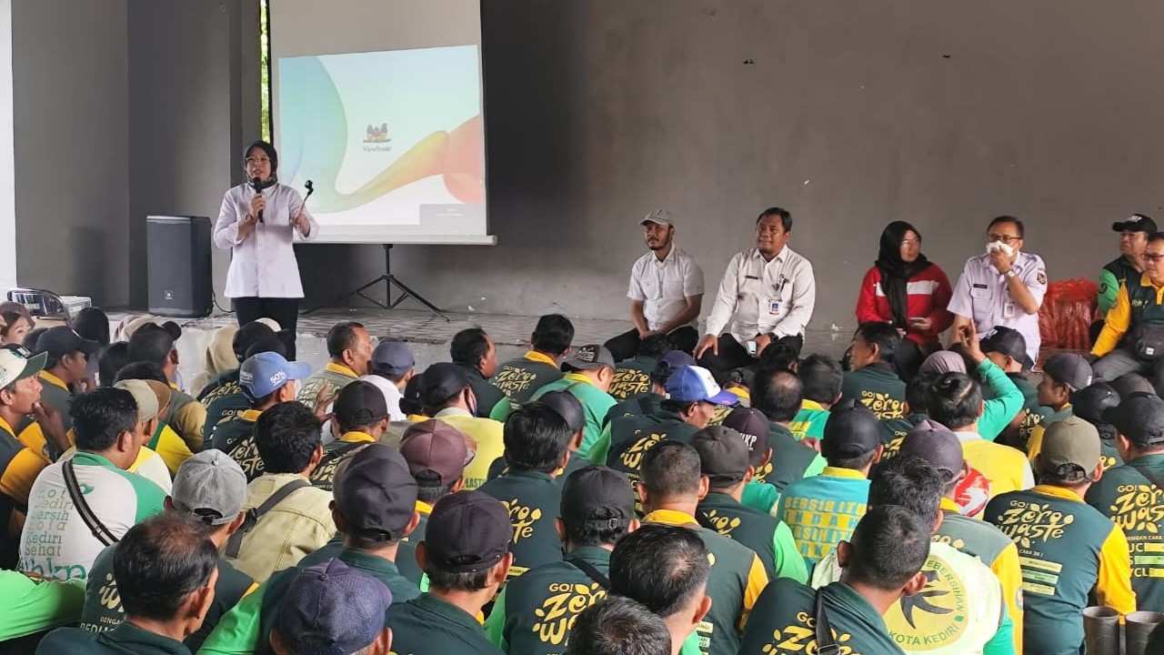 PPPK Paruh Waktu DLHKP Kota Kediri Didorong Disiplin, PAD Ditarget Rp2,6 Miliar