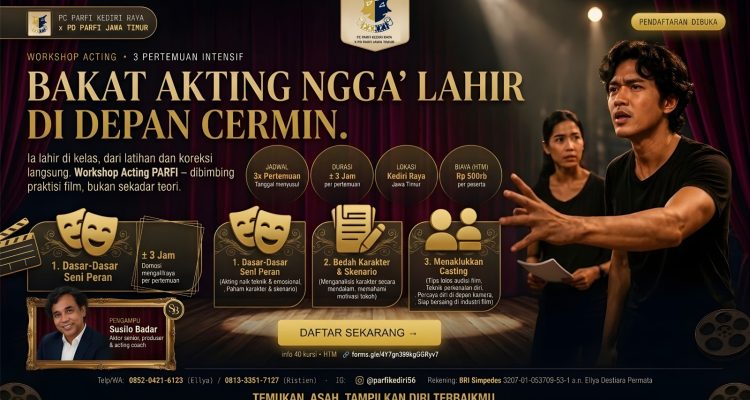 Mau Kembangkan Bakat Akting di Kediri, Ke Sini Saja!