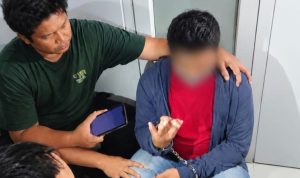 Lima Pemuda Diduga Pengedar Sabu di Ngajuk Keok