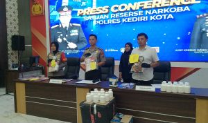 IMG-20261003-WA0016 Sabu 642 Gram dan 139 Ribu Pil Disita, 21 Tersangka Dibekuk Polres Kediri Kota