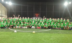 RMI NU dan Asparagus Kediri Raya Gelar Fun Soccer Bertajuk Santri Nyawiji