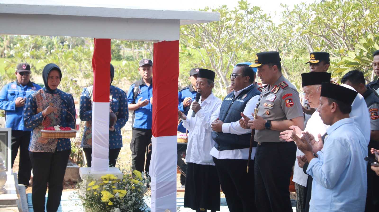 Kapolri Suyudi Ziarah Makam dan Museum Marsinah di Nganjuk