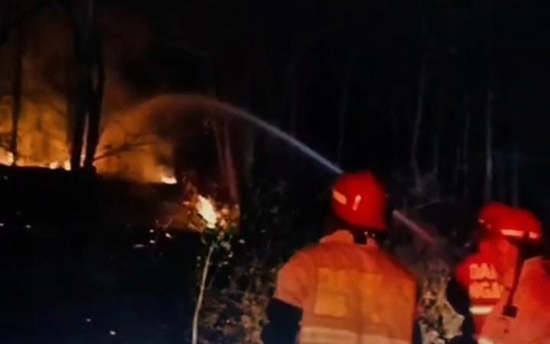 Lahan Jati di Nganjuk Kebakaran Hebat, Ini Pemicunya
