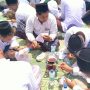 10.476 Santri Lirboyo Kediri Membatik Serentak, Rekor MURI Dunia Pecah