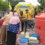 25 Ribu Liter Air Digelontorkan ke Kebonrejo Kediri, Warga Ingin Sumur Bor